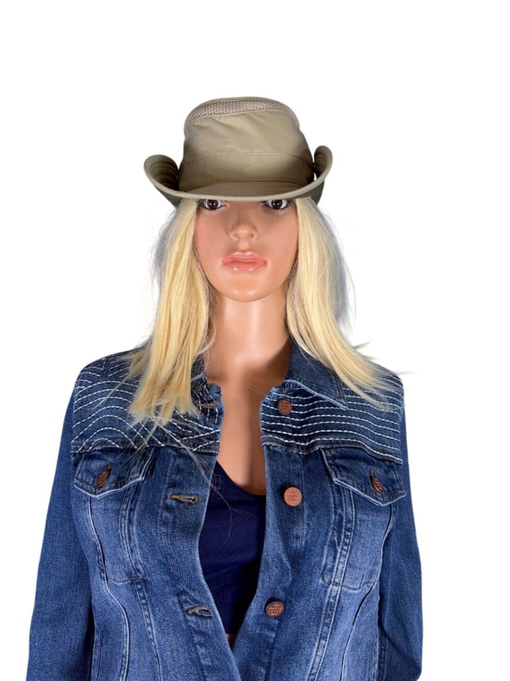 Tilley LTM3 AIRFLO Sun Hat 6 7/8 55cm Small Light Stone MSRP$99 - Picture 4 of 17
